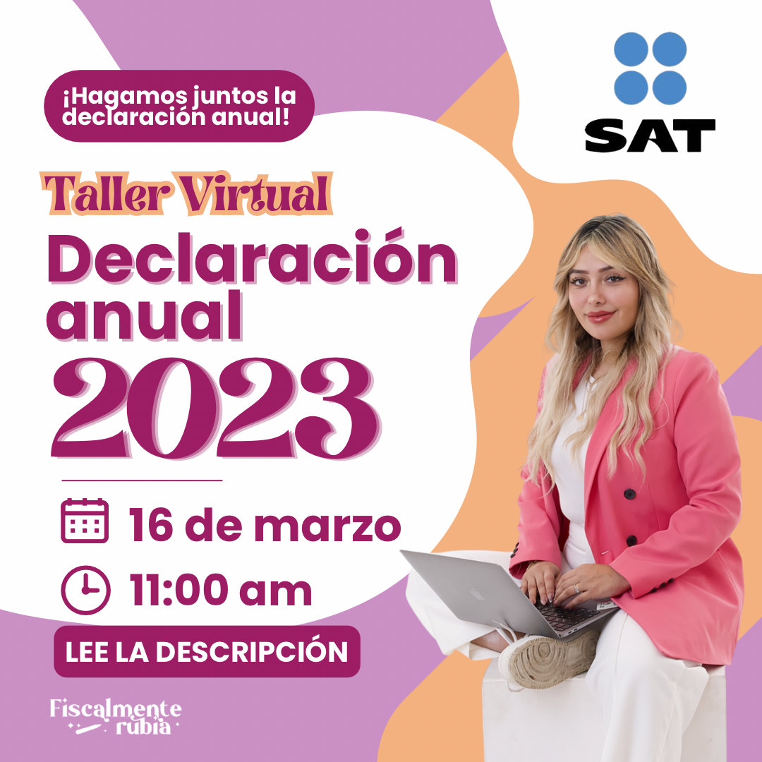 Taller: Declaración anual para millennials