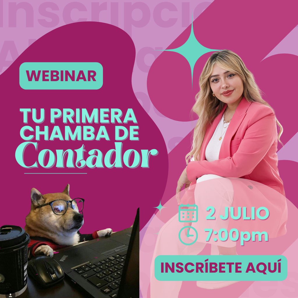 Webinar tu primera chamba de contador