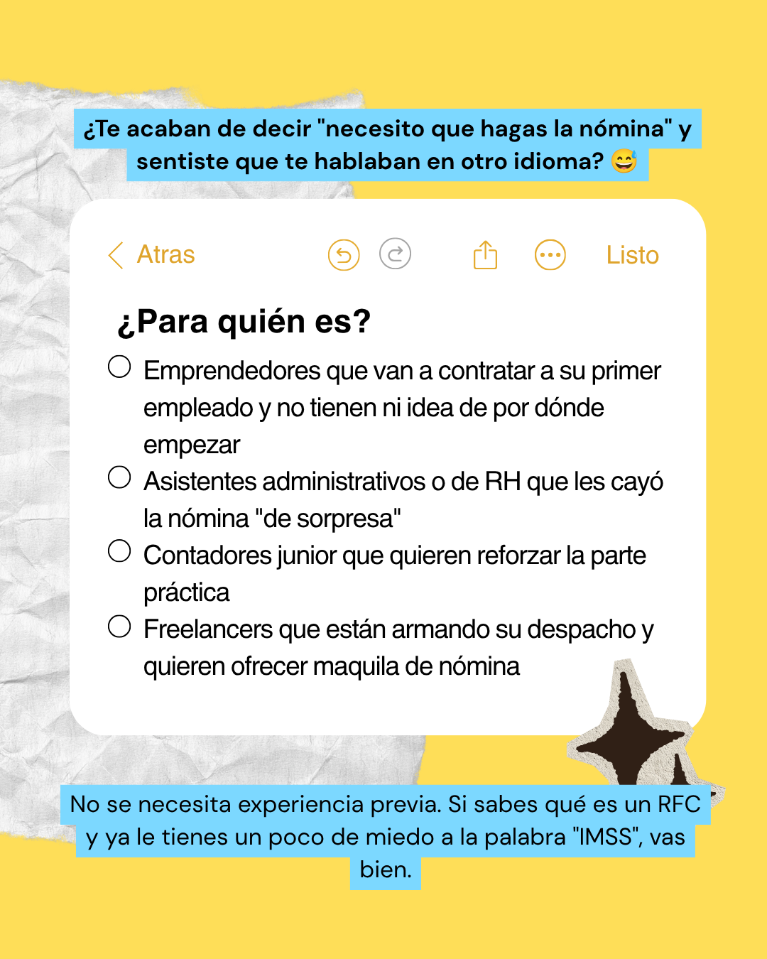 Nómina para Principiantes 2026 (Grabado)