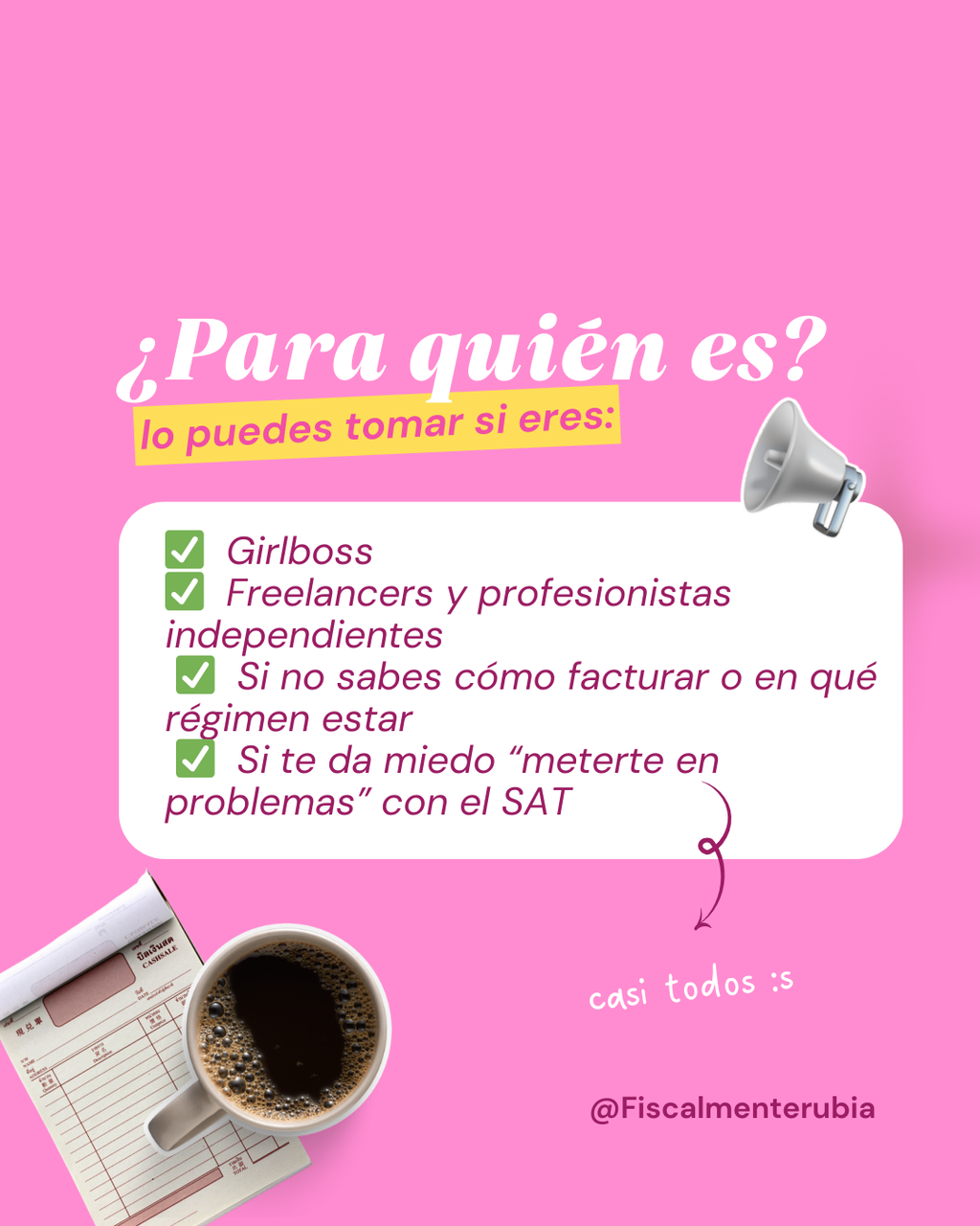 SAT para Profesionales: Todo lo que necesitas saber para cumplir con el SAT.