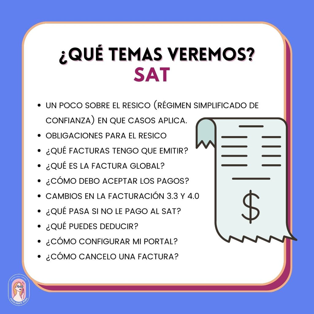 Aprende a facturar en el portal del SAT: CURSO FACTURACION 4.0 (ACTUALIZADO)