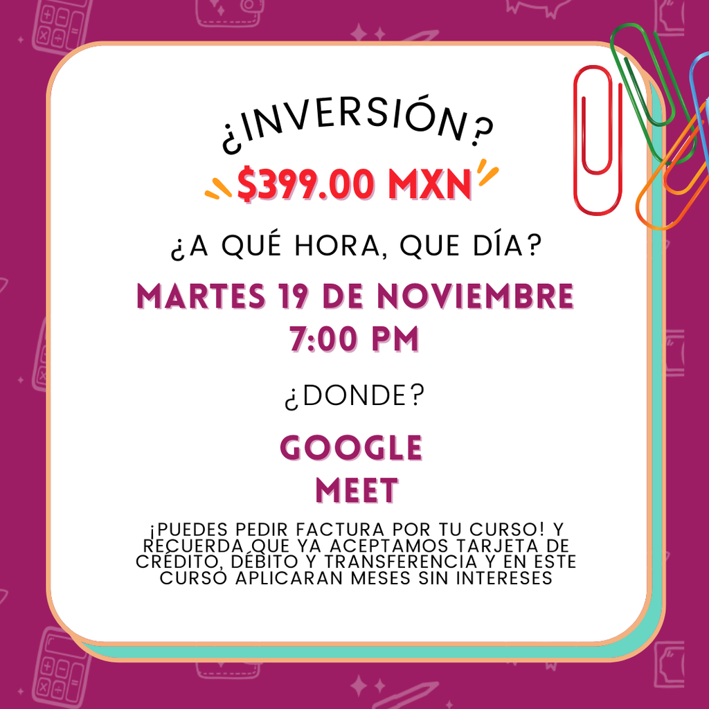 Curso EN VIVO SAT PARA NENIS Y GODINEZ NOV2024