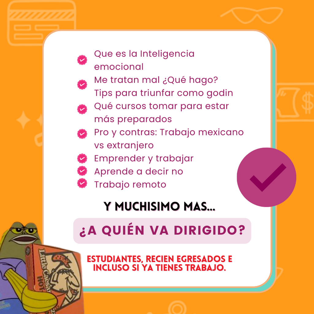 Curso grabado “Mi primera chamba”