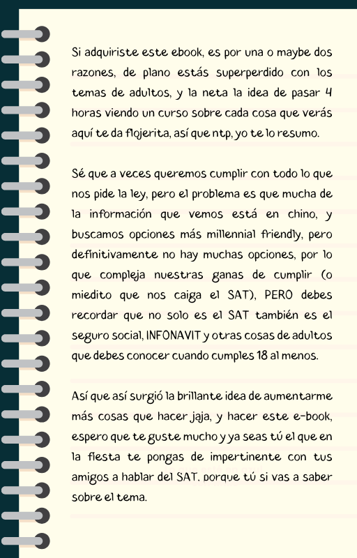 Ebook: Manual de supervivencia para GODÍNEZ- SAT, INFONAVIT,IMSS, LFT.