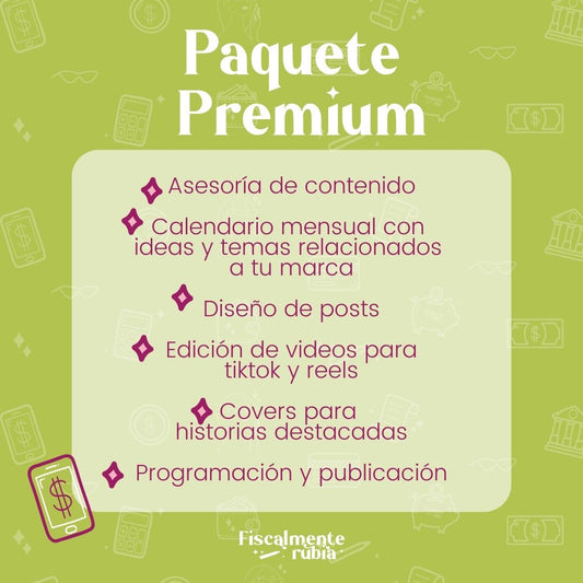 Paquete Premium(Content Marketing+Diseño Basico+Publicación)