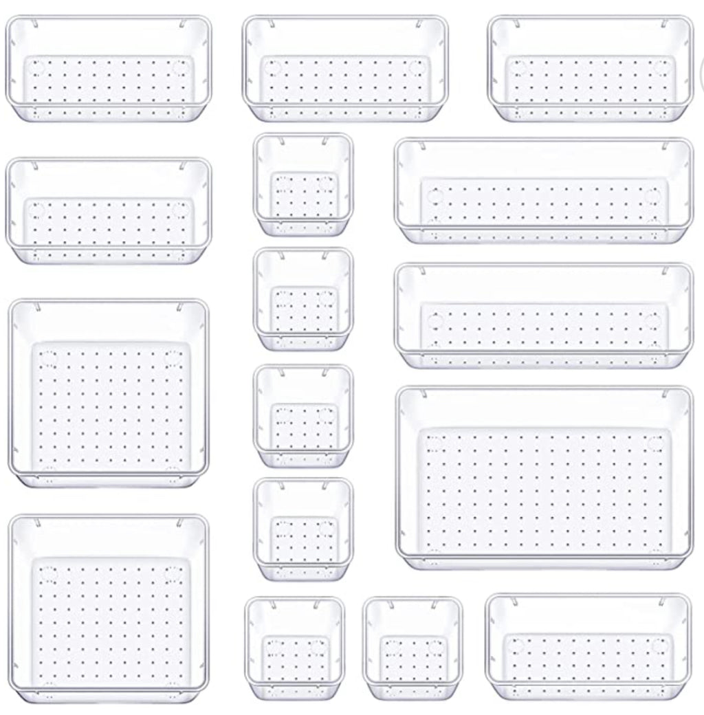 Organizadores Transparentes (16 piezas)