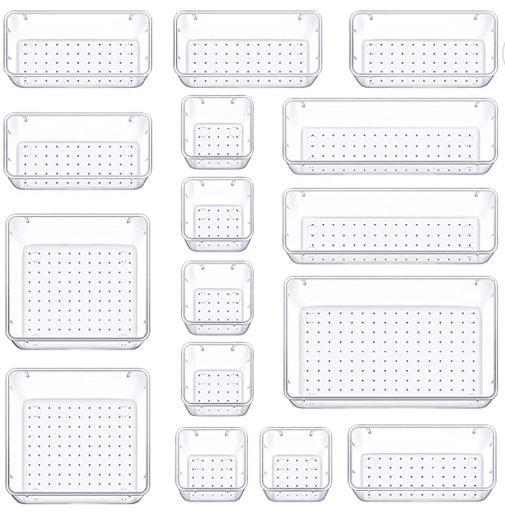 Organizadores Transparentes (25 piezas)